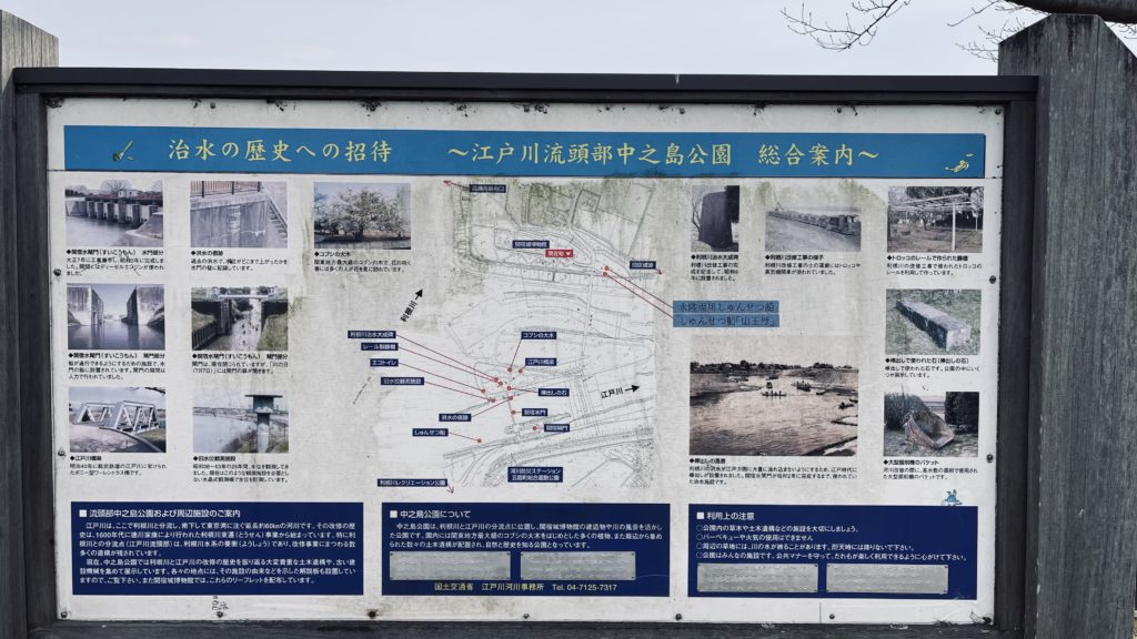 江戸川流頭部中之島公園総合案内